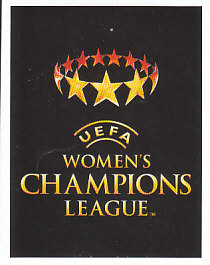 UEFA Women's Champions League Logo samolepka UEFA Champions League 2009/10 #563